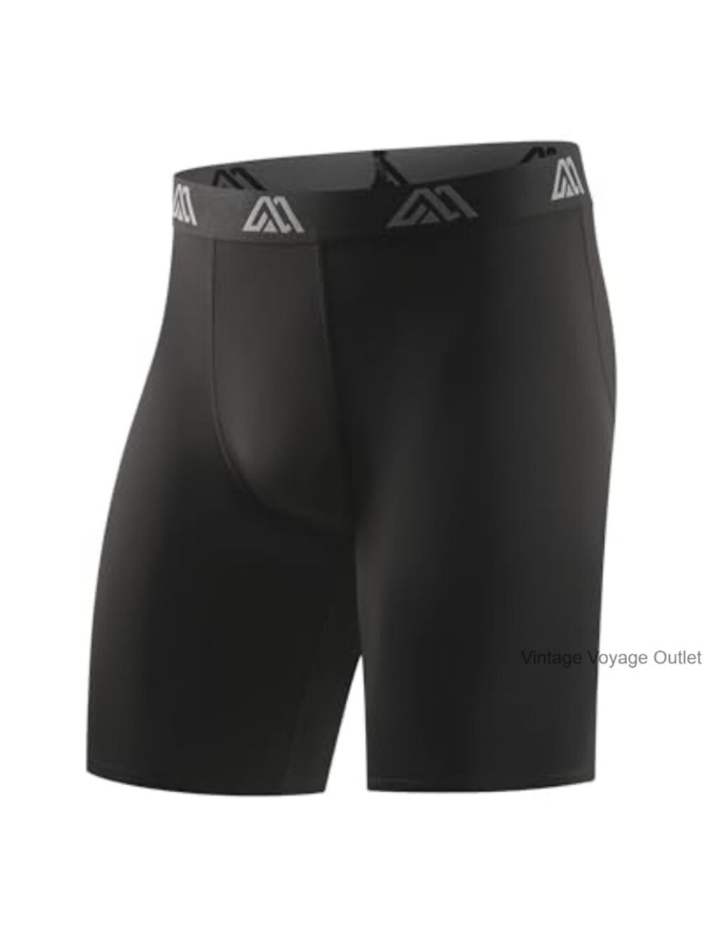 Men's Compression Shorts 9" Spandex Sports Running Athletic Base Layer Underwear